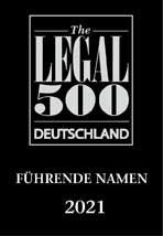 Dr. Matthias Terlau - The Legal 500 Deutschland - Führende Namen 2021